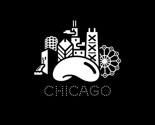 Chicago Landmark Logo Hoodie